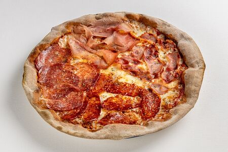 Пицца Четыре салями ржаная