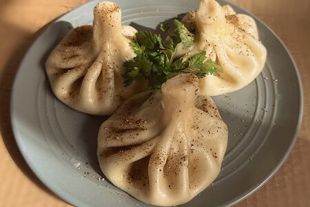 Хинкали с бараниной