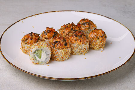 Ролл запечённый с угрём