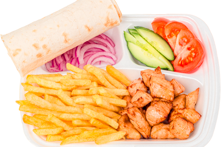 Ланч-бокс с фри