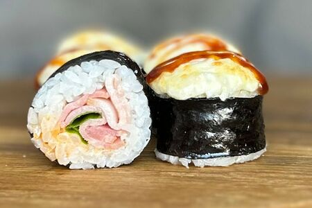 Запеченный мини с беконом