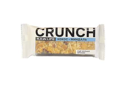 Батончик ореховый Crunch кокос-миндаль