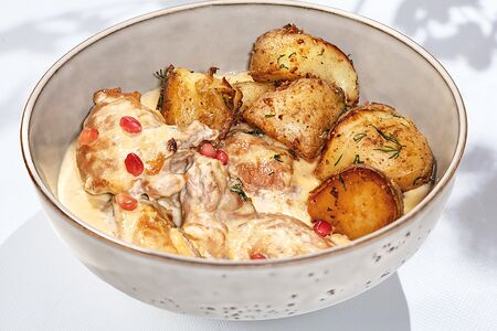 Цыплёнок в сливочном соусе