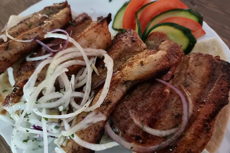 Шашлык рёбра свиные