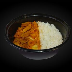 Кимчи со свининой и рисом