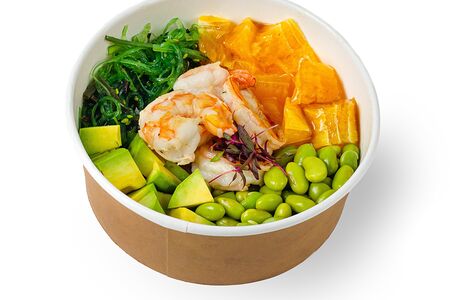 Поке с креветками