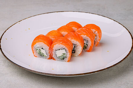 Ролл Филадельфия с лососем