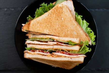 Сэндвич с курицей 