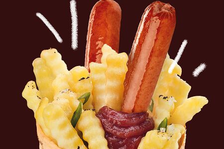 Рулле с сосисками