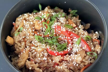 Рис с курицей