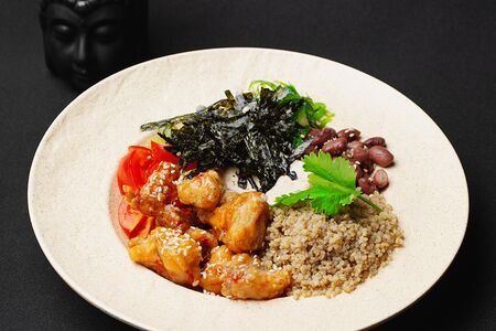 Поке с курицей