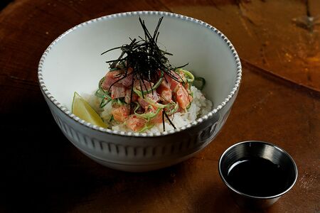 Райс боул с тартаром