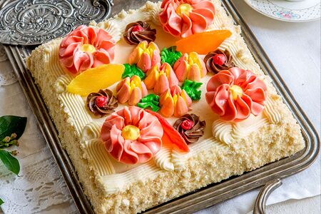 Торт бисквитный Вариация