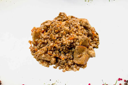 Гречка с курицей