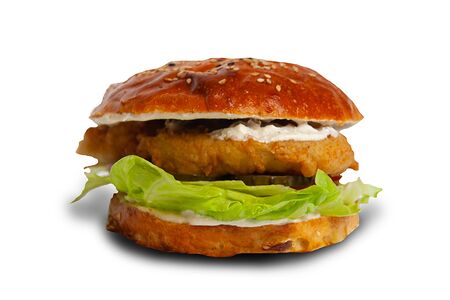 Гриль чикен бургер