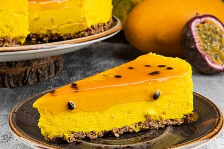 Чизкейк Манго-Маракуйя