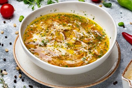 Суп из белых грибов