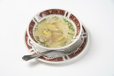 Уха из ладожского судака и двинской стерляди