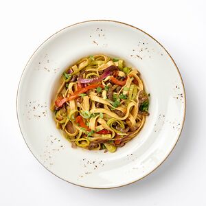 Удон с говядиной