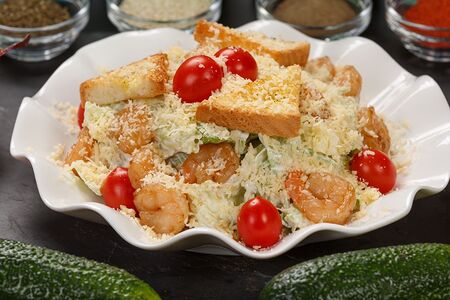 Цезарь с креветками