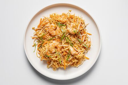 Чаомен с креветками Xl