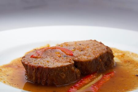 Томленая говядина Оссобуко