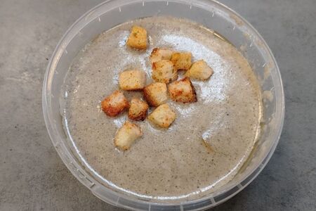 Суп-пюре грибной