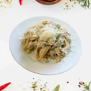 Фунчоза с креветками