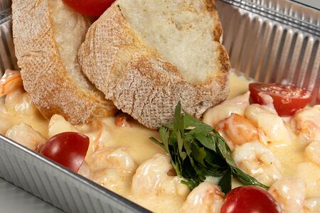 Креветки в соусе