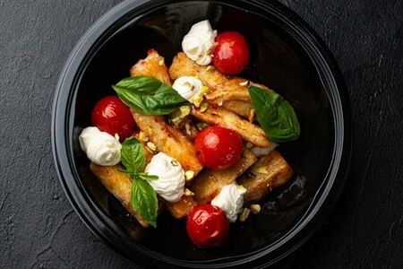 Салат с баклажанами