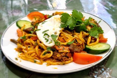 Лагман жареный