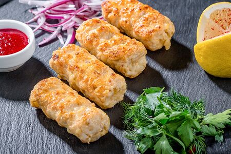 Люля-кебаб из осетрины