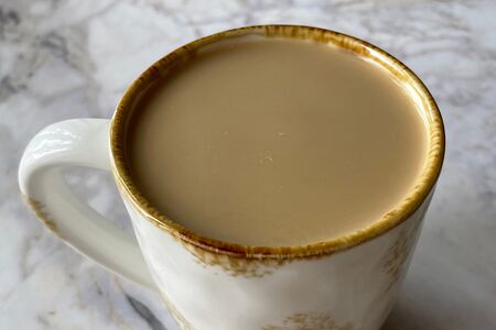 Большой американо на молоке