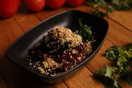 Свекла с черносливом и грецким орехом