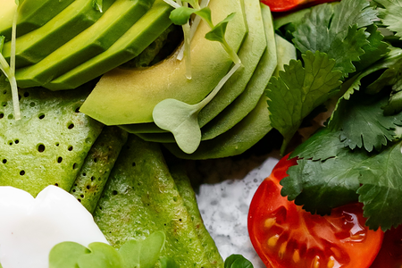 Блинчики из шпината