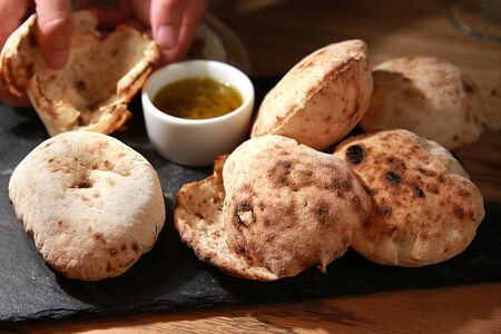 Пита с маслом