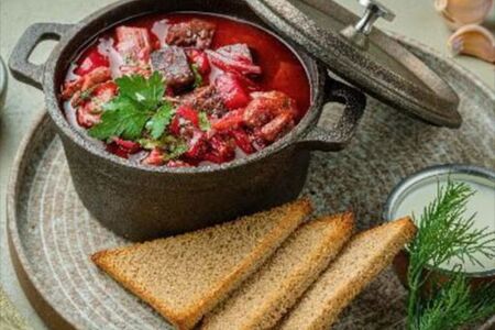 Борщ Домашний с говядиной