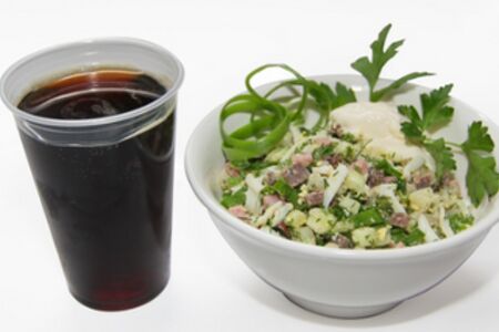 Окрошка на квасе