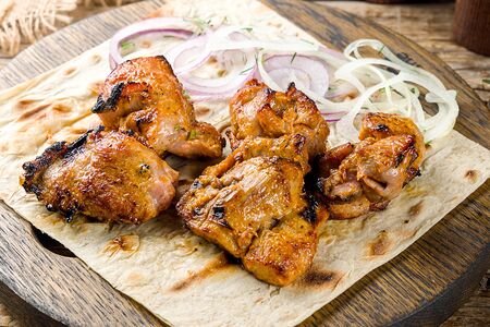 Шашлык из бедра индейки