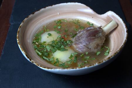 Шурпа из молодого барашка