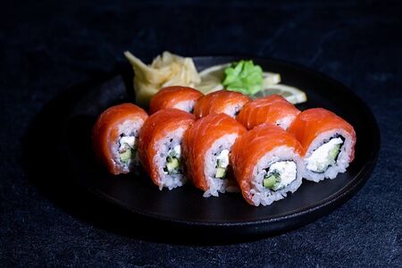 Филадельфия с лососем