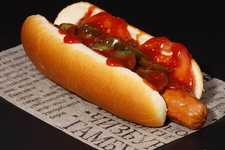 Хот-дог острый