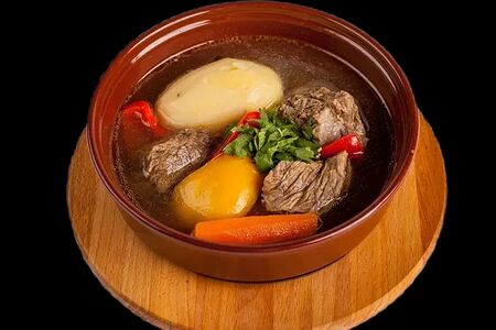 Чанахи с бараниной