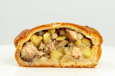 Элеш с курицей и картофелем