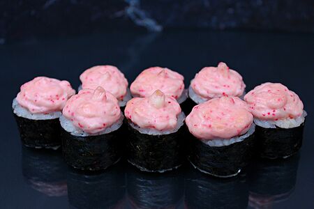 Запеченный маки с креветкой