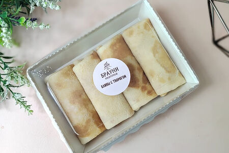 Блинчики с творогом свежемороженые