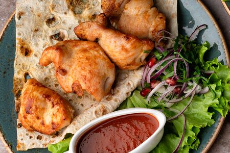 Шашлык из курицы