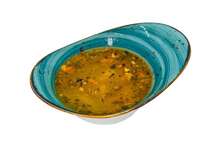 Уха из горбуши и минтая