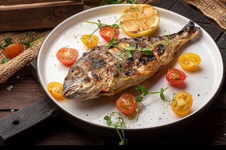 Дорадо на углях