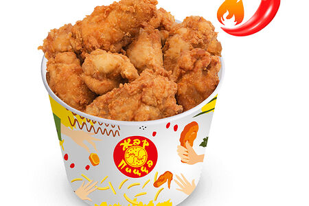 Баскет с острыми крылышками